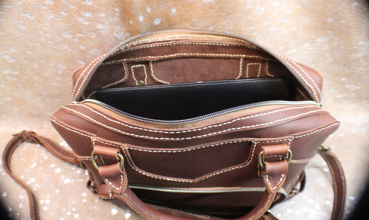 Leather Laptop Bag