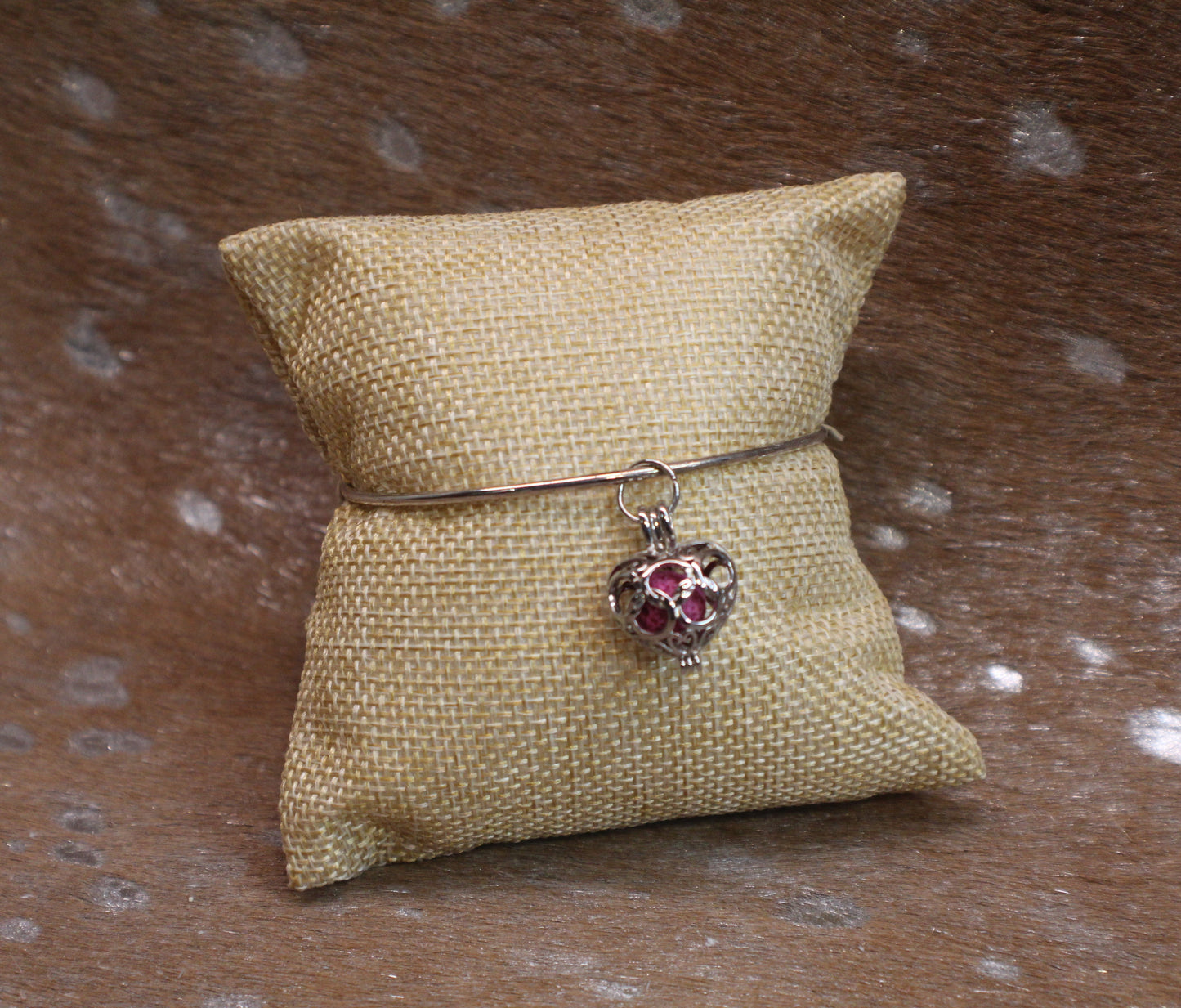 Bracelet Pink Lava Drop