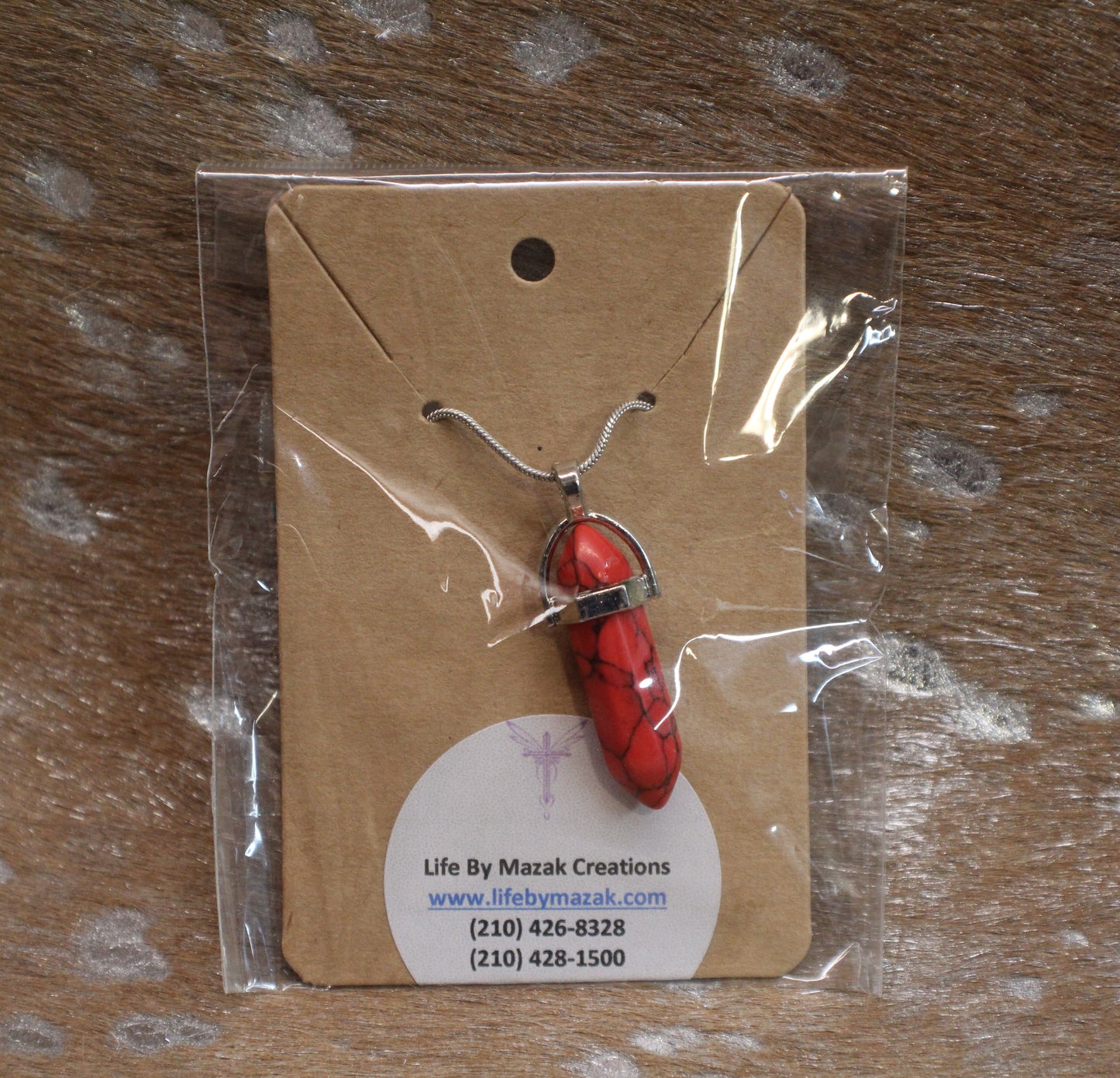 Red Turquoise Necklace