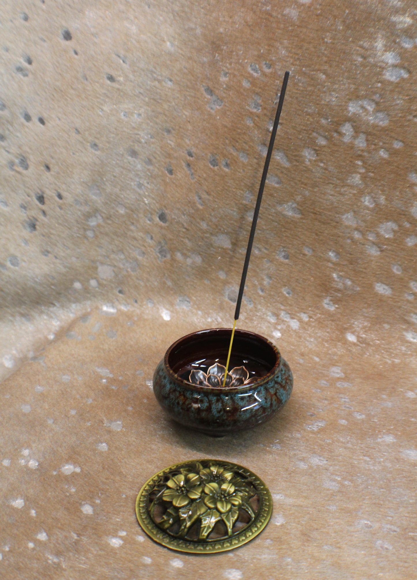 Incense Bowl Green