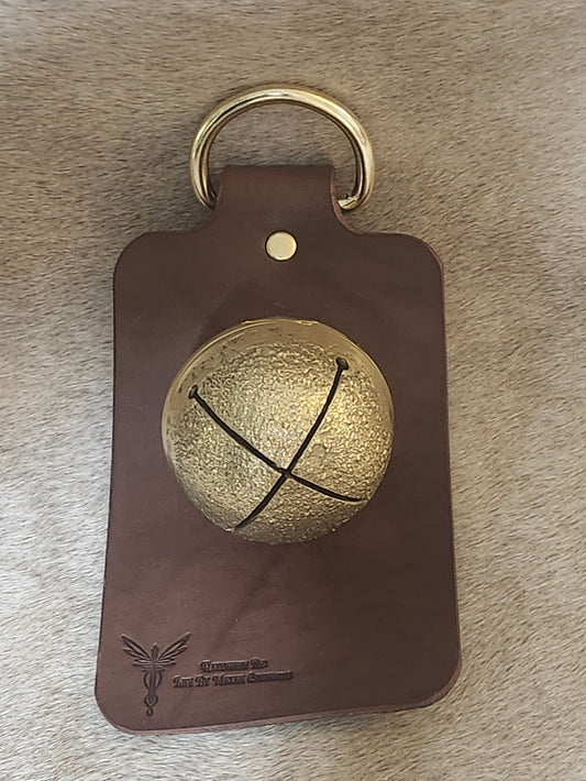 Sleigh Brass Bell Door Hanger