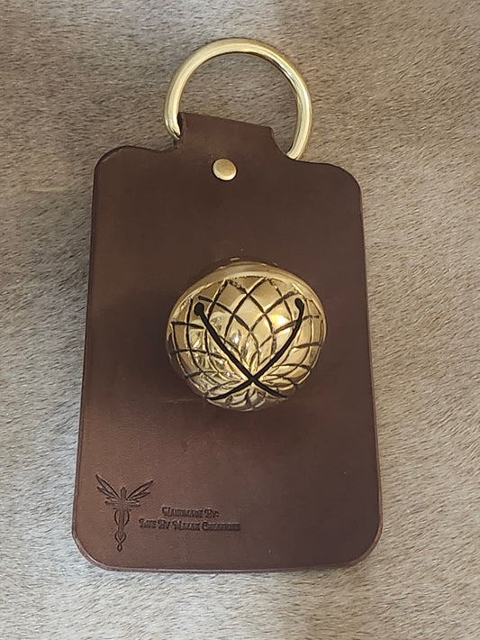 Sleigh Brass Bell Door Hanger