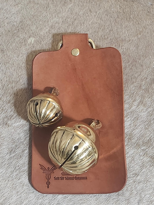 Sleigh Brass Bell Door Hanger