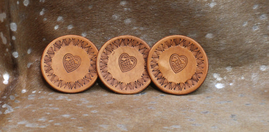 Heart Coasters