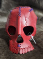 Red Leather Skull